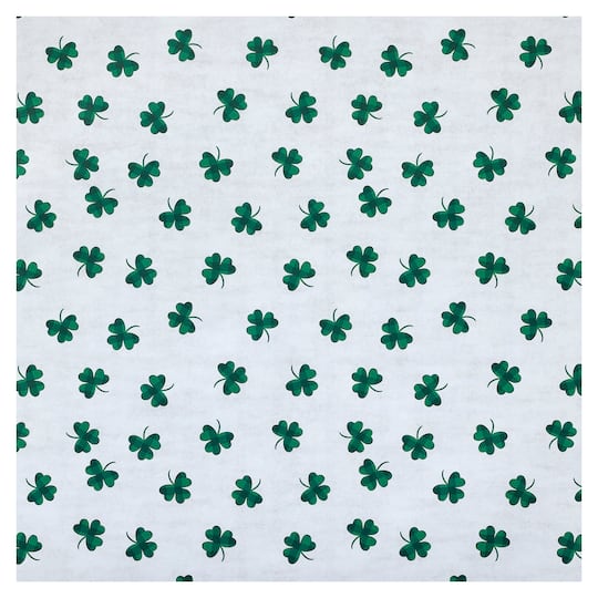 St. Patrick's Day Double-Sided Cardstock Paper by Recollections™, 12" x 12"
